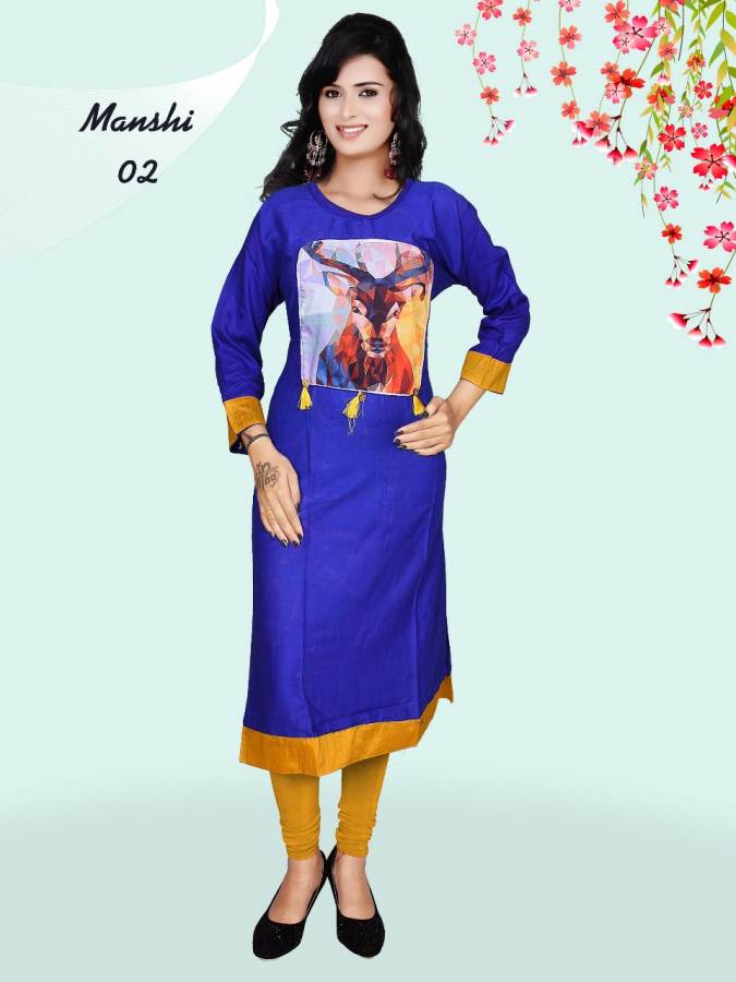 M-Manshi Vol-1 Daily Casual Wear Rayon Kurtis Collection